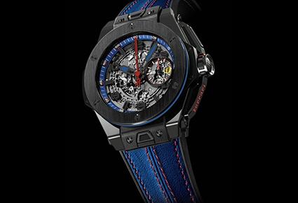 هوبلت تطلق ساعة Big Bang Ferrari Beverly Hills 